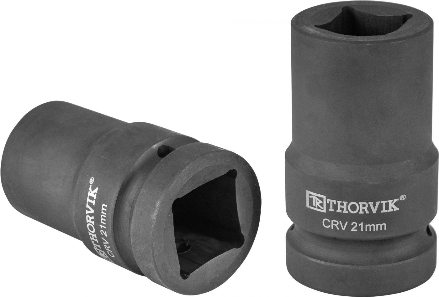 LSWS00121 Головка торцевая 4-х гранная для ручного гайковерта 1"DR, 21 мм Thorvik