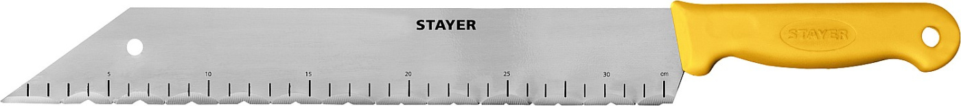 STAYER 340 мм, для листовых изоляционных материалов, нож (09592)