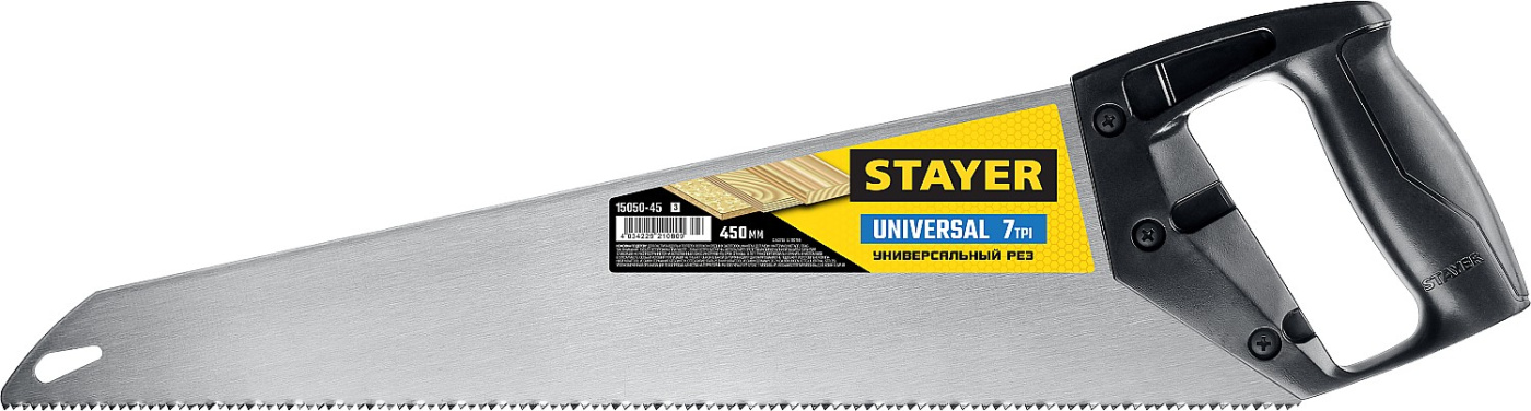 STAYER Universal, 450 мм, универсальная ножовка (15050-45)