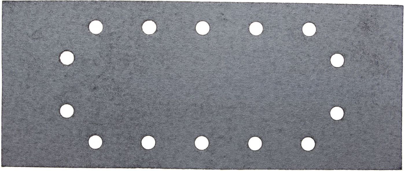 Лист шлифовальный универсальный URAGAN с покрыт. стеарата цинка, 14 отверстий по кругу, для ПШМ, P180, 115х280мм, 10шт 907-23104-180-10