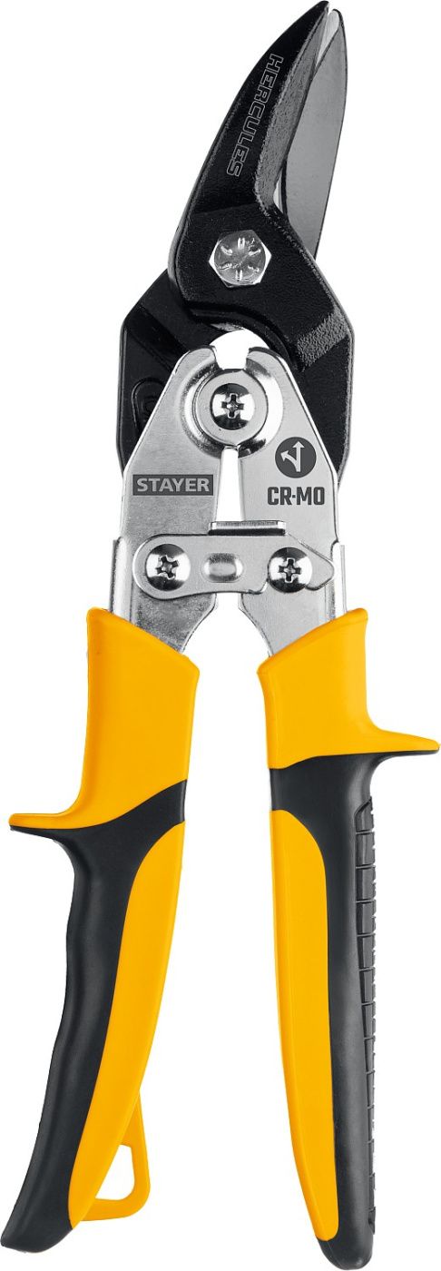 STAYER Ножницы по металлу HERCULES, левые, Cr-Mo, 250 мм, серия Professional 2322