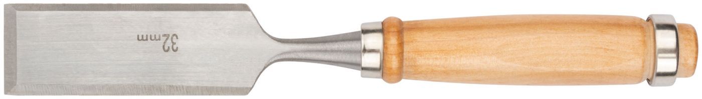 Стамеска с деревянной ручкой 32 мм КУРС