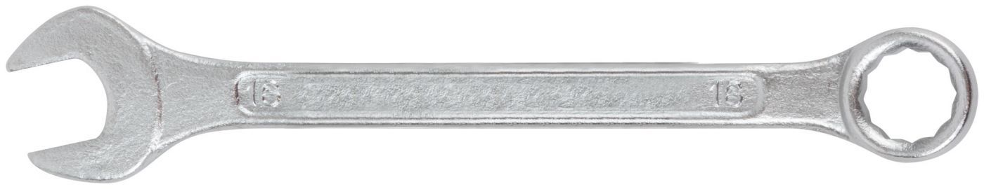 Ключ комбинированный, цинковое покрытие 16 мм КУРС