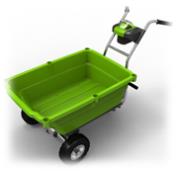 Садовая тележка самоходная Greenworks G40GCK6, 40V, 106 л, с 1хАКБ 6 А.ч и ЗУ Садовая тележка самоходная Greenworks G40GCK6, 40V, 106 л, с 1хАКБ 6 А.ч и ЗУ