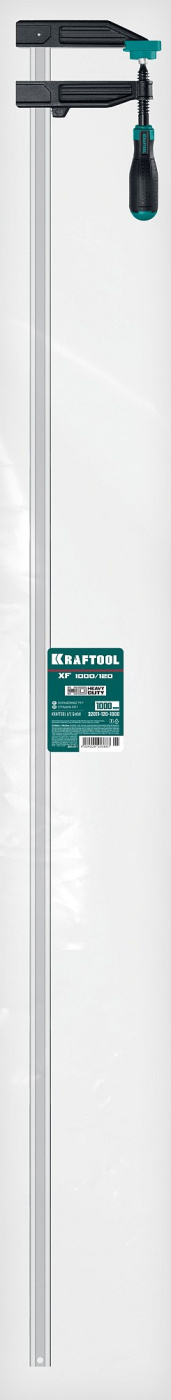 KRAFTOOL MF-1000/120, 120 х 1000 мм, струбцина F (32011-120-1000)
