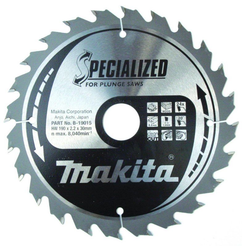 Пильный диск по искусственному камню 165х2.4х20 48т ATB Makita B-43907