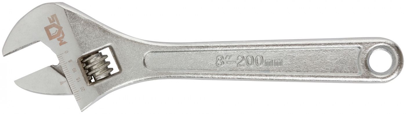 Ключ разводной 200 мм ( 25 мм ) MOS