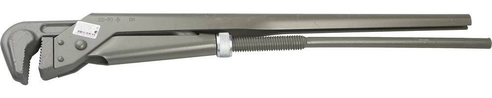 НИЗ №4 3″, 715 мм, трубный ключ с прямыми губками (2731-4)