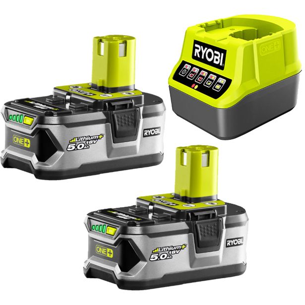 Аккумуляторные батареи + зарядное устройство Ryobi RC18120-250