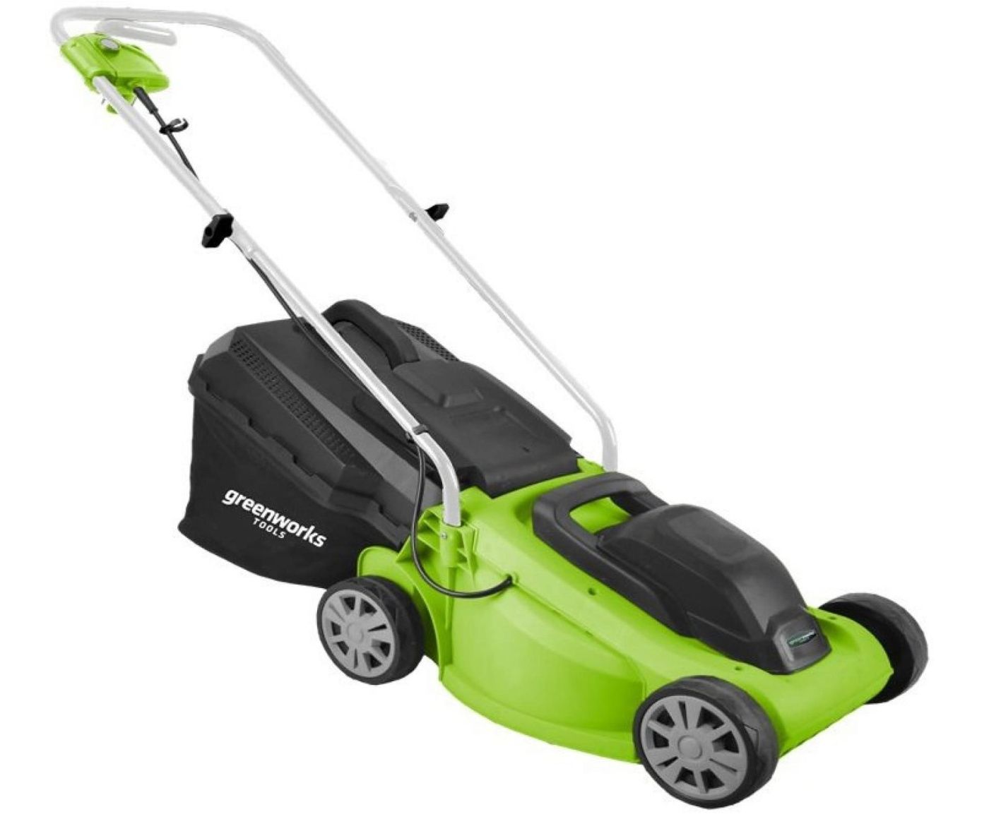  электрическая Greenworks GLM1232, 1200W, 33 см –  в .