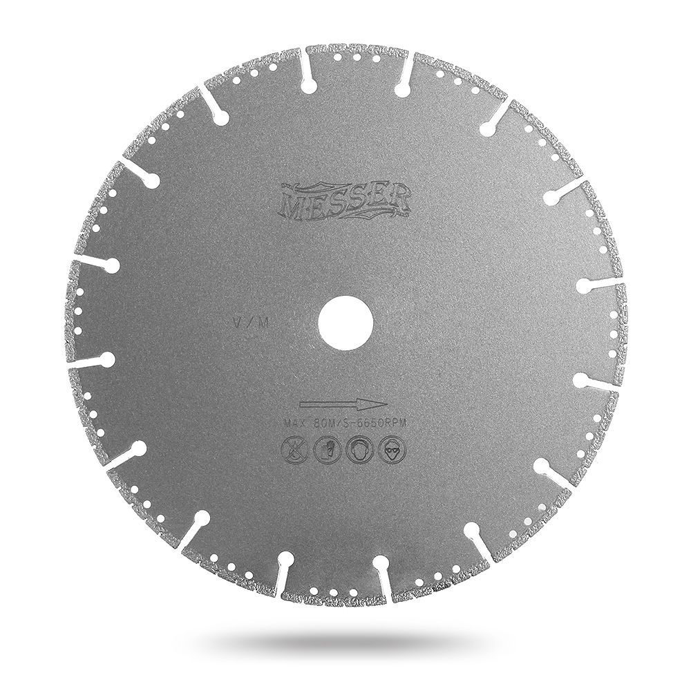 Универсальный алмазный диск Messer V/M диаметр 230 мм (01-11-230)