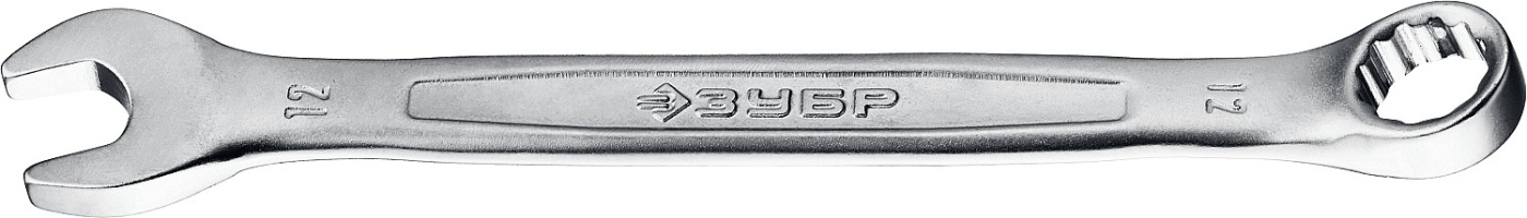 ЗУБР 12 мм, комбинированный гаечный ключ, Профессионал (27087-12)