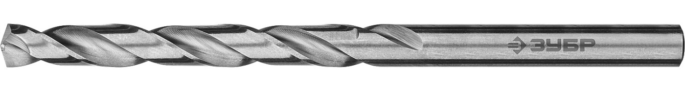 ЗУБР ПРОФ-А, 6.2 х 101 мм, сталь Р6М5, класс А, сверло по металлу, Профессионал (29625-6.2)