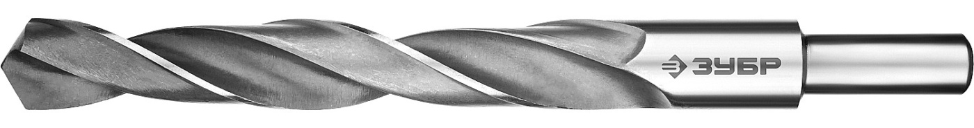 ЗУБР ПРОФ-В, 15.0 х 169 мм, сталь Р6М5, класс В, проточенный хвостовик, сверло по металлу, Профессионал (29621-15)