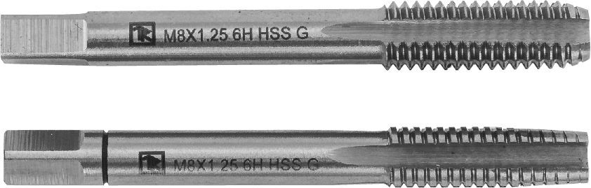MT14125S2 Набор метчиков T-COMBO двухпроходных ручных универсальных М14х1.25, HSS-G, 2 шт. Thorvik