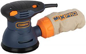 MAX-PRO Шлифмашина эксцентриковая 300 Вт; 5000-12000об/мин; 125мм; 1,2 кг; пылезащищенный выключатель; липучка; кор. MAX-PRO Шлифмашина эксцентриковая 300 Вт; 5000-12000об/мин; 125мм; 1,2 кг; пылезащищенный выключатель; липучка; кор.
