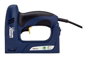 RAPID R:El.Staple Gun ESN114, тип 140 и гвоздей 300, 2-в-1, нейлер-степлер (гвозде/скобозабиватель) электрический для скоб (5000131)