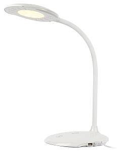 Настольный светильник ЭРА NLED-457-6W-W светодиодный белый