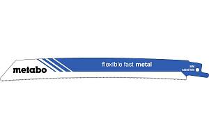 5 пилок для сабельных пил, «flexible fast metal», 225 x 1,1 мм (626567000) Metabo