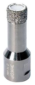 Коронка алмазная по керамограниту D 16 мм для УШМ сух. рез Энкор