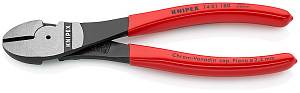 Бокорезы особо мощные, 180 мм, фосфатированные, обливные ручки KNIPEX Бокорезы особо мощные, 180 мм, фосфатированные, обливные ручки KNIPEX