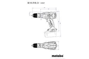 GB 18 LTX BL Q I Аккумуляторный резьборез Metabo