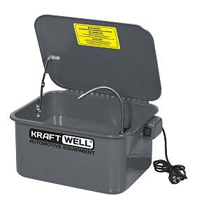 KraftWell KRW-PW19 Установка для мойки деталей настольная электрическая, 19 л KraftWell KRW-PW19 Установка для мойки деталей настольная электрическая, 19 л