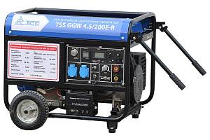 Бензиновый сварочный генератор TSS GGW 4.5/200E-R ТСС