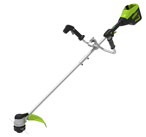 Триммер аккумуляторный Greenworks GD60BCB, 60V, 40 см, бесщеточный с велосипедной ручкой, без АКБ и ЗУ Триммер аккумуляторный Greenworks GD60BCB, 60V, 40 см, бесщеточный с велосипедной ручкой, без АКБ и ЗУ