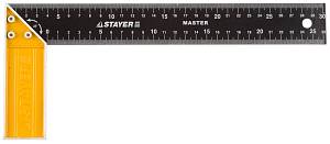 Угольник STAYER "MASTER" столярный, стальное полотно, 300мм 3430-30_z01 Угольник STAYER "MASTER" столярный, стальное полотно, 300мм 3430-30_z01