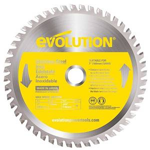 Диск пильный Evolution EVOBLADE180SS 180х20х1,8х48 по нержавеющей стали. Диск пильный Evolution EVOBLADE180SS 180х20х1,8х48 по нержавеющей стали.