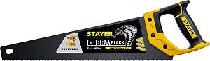 STAYER Cobra Black, 400 мм, универсальная ножовка, Professional (2-15081-40)