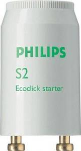PHILIPS S2 4-22W 110/130V Стартер для люминесцентных ламп PHILIPS S2 4-22W 110/130V Стартер для люминесцентных ламп