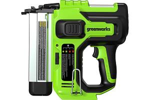 Нейлер аккумуляторный Greenworks, GD24BN, 24V, без АКБ и ЗУ Нейлер аккумуляторный Greenworks, GD24BN, 24V, без АКБ и ЗУ