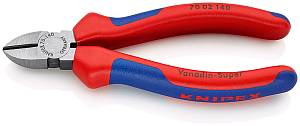 Бокорезы, 140 мм, фосфатированные, 2-комп ручки KNIPEX Бокорезы, 140 мм, фосфатированные, 2-комп ручки KNIPEX