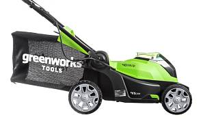 Газонокосилка аккумуляторная Greenworks G40LM41, 40V, 40 см, без АКБ и ЗУ