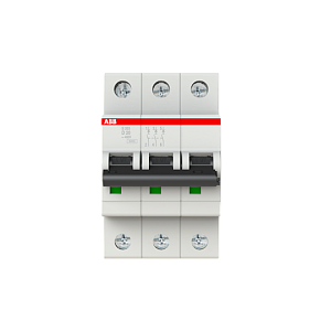 Автоматический выключатель ABB S203 D20 3П 6кА 2CDS253001R0201