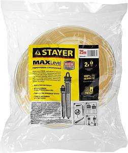 STAYER 25 м, d 6 мм, гидроуровень (3486-06-25) STAYER 25 м, d 6 мм, гидроуровень (3486-06-25)