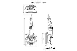 RFEV 19-125 RT Фреза для ремонта Metabo