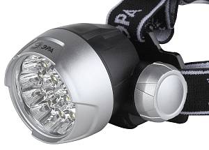 G17 Фонарь ЭРА Налобный 17xLED Extra, 3хААА, бл (25/100/400)
