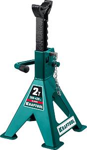 KRAFTOOL S-PIN, 2 т, 290 - 420 мм, усиленная страховочная подставка со штифтом (43465-2) KRAFTOOL S-PIN, 2 т, 290 - 420 мм, усиленная страховочная подставка со штифтом (43465-2)