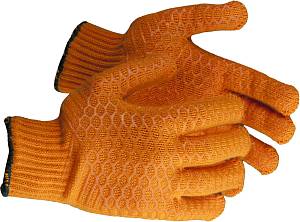 ЗУБР HARD, L-XL, противоскользящее двустороннее перекрестное покрытие, трикотажные перчатки (11278-XL)