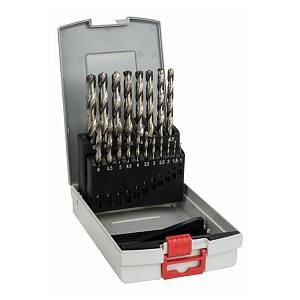 Набор ProBox из 19 сверл по металлу HSS-G, DIN 338, 135°, 1–10 мм Bosch 2 608 587 013