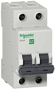Автоматич-й выкл-ль Schneider EASY 9 2П 25А С 4,5кА 230В EZ9F34225