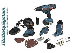 Аккумуляторный мультитул Sturm! CMT1801 1BatterySystem