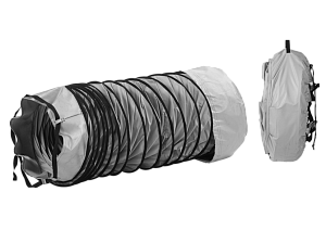 Комплект: рукав гибкий из ПВХ (O500 мм, длина 6 м), сумка и фиксирующий ремень для теплогенераторов 02AC566