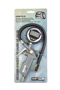 KraftWell KRWTG-D Пистолет для подкачки шин с цифровым манометром KraftWell KRWTG-D Пистолет для подкачки шин с цифровым манометром