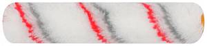 Ролик полиакрил. "мини" Профи, белый с серой и красной полосками, диам.15/35 мм, ворс 10 мм, 150 мм FIT