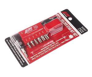 Набор бит 1/4" TORX Т10-Т40 с Г-образным держателем 8 предметов JTC Набор бит 1/4" TORX Т10-Т40 с Г-образным держателем 8 предметов JTC