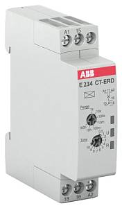 Реле времени модульное ABB CT-ERD.12 (задержка на включ.) 24-48B DC, 24-240B AC (7 врем. диапазонов 0,05с..100ч) 1ПК 1SVR500100R0000